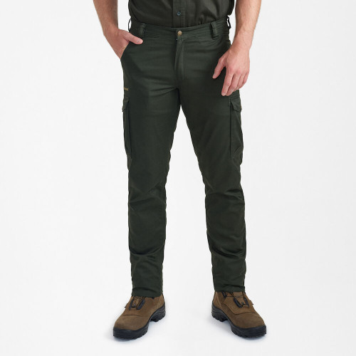 Deerhunter Atlas Trousers in green, men's lightweight country trousers