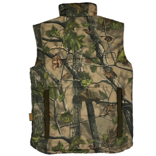 Game Vantage Gilet in camouflage, men's padded country gilet camo