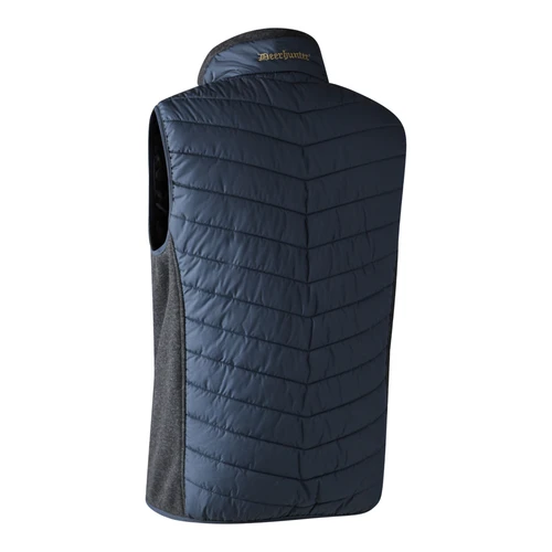 Deerhunter Moor Padded Waistcoat in blue, men's padded gilet