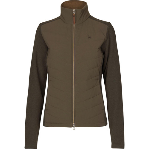 Harkila ladies Sandhem Pro insulated cardigan, full zip and lightly quilted women's jacket.
