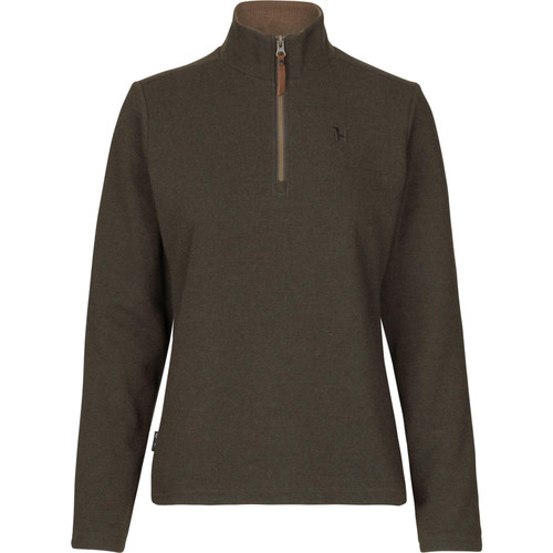 Harkila Ladies Sandhem Pro HSP pullover Willow Green, made with wool.