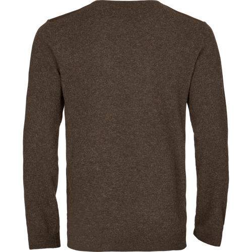 Harkila Men's Arran Pullover Jumper, men's crew neck country jumper
