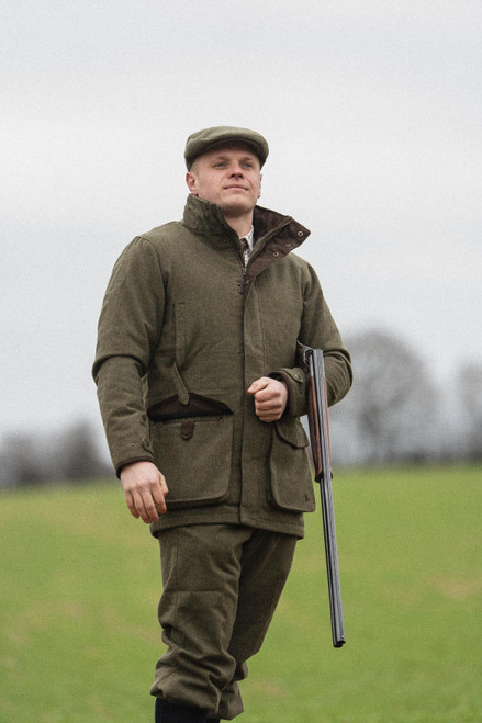 Seeland Hillside Jacket, men's wool blend tweed style shooting jacket, waterproof country jacket