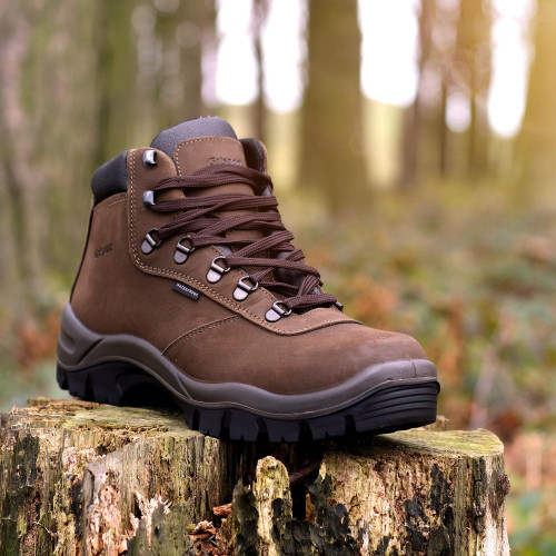 Grisport Glencoe Walking Boots in brown, leather waterproof hiking boots