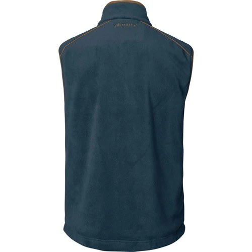 Harkila Sandhem 200 Fleece Waistcoat in Blue, men's fleece country waistcoat