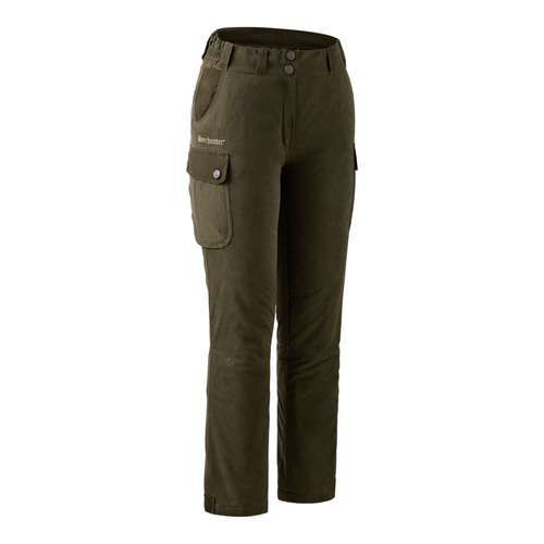 Deerhunter Lady Eagle winter trousers, uses the Deer-Tex performance shell membrane making them waterproof.