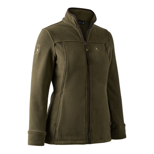 Deerhunter Lady Eagle Fleece Jacket, women's country fleece jacket in green
