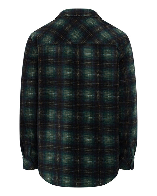 Hoggs of Fife Broxburn Fleece Shcket, men's fleece shirt in country check