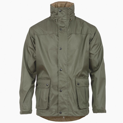 Highlander Tempest Rain Jacket in Ranger Green, men's lightweight waterproof jacket