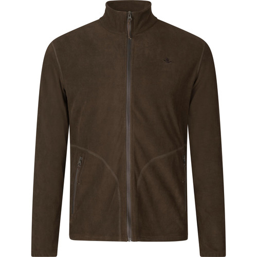 Seeland Benjamin Fleece in green, men's lightweight, full zip fleece