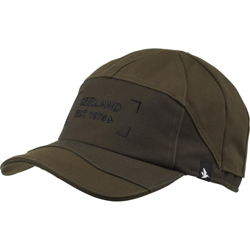 Seeland Trax Cap, men's reverisble baseball style hat with hi vis orange