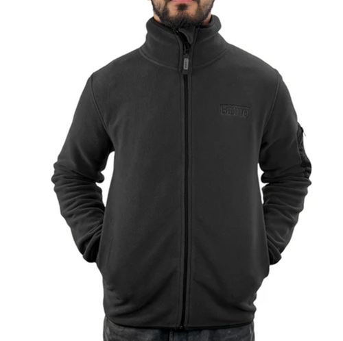 Game Icebound Fleece Jacket in black, men's full zip country fleece jacket