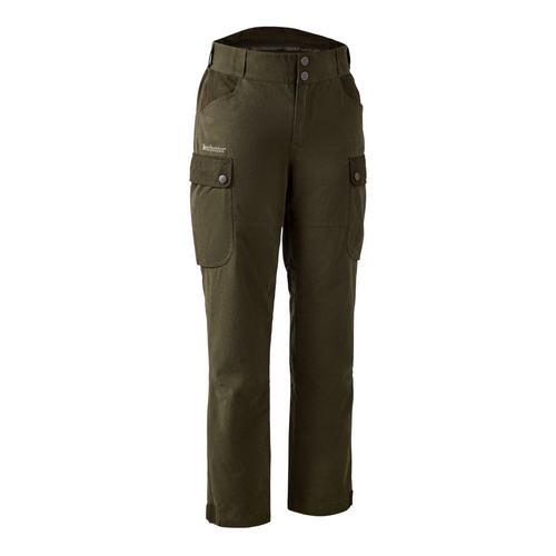 Deerhunter Eagle Trousers in green, men's waterproof shooting trousers