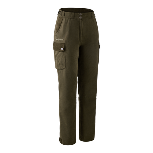 Deerhunter Lady Eagle Trousers, women's waterproof shooting trousers in green