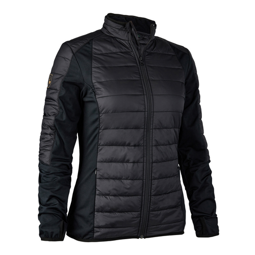 Deerhunter Lady Pine Padded Inner Jacket in Black, women's lightweight quilted jacket