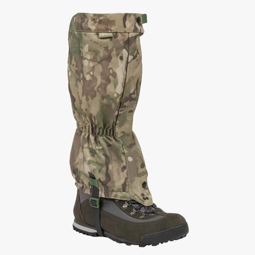 Highlander HMTC Gaiters in camouflage, waterproof gaiters