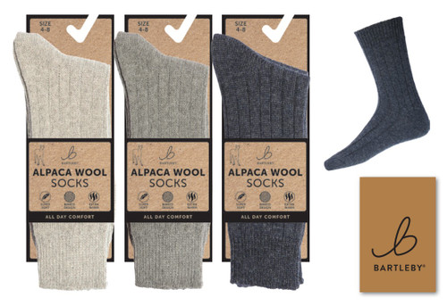 Bartleby Ladies Alpaca Wool Socks