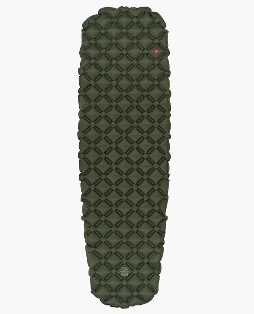 Highlander Nap-Pak Inflatable Sleeping Mat with Primaloft