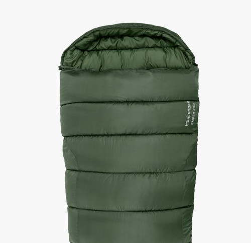 Highlander Forces Phoenix Ember 250 Sleeping Bag in green