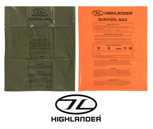 Highlander Emergency Survival Bag, emergency bivvy bag for one person