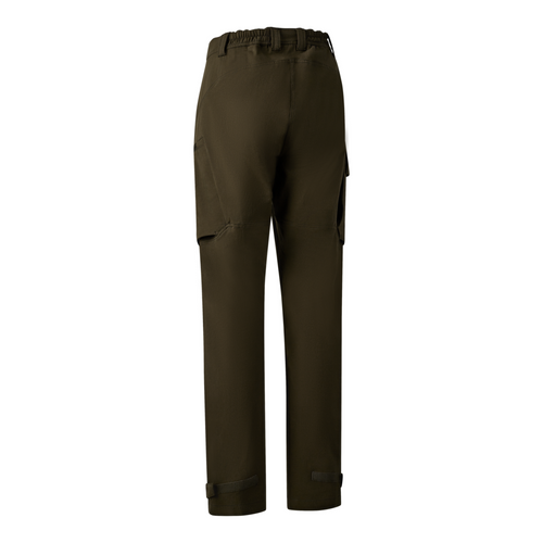 Deerhunter Lady Sarek Full Stretch Trousers in brown, women's lightweight stretch country trousers