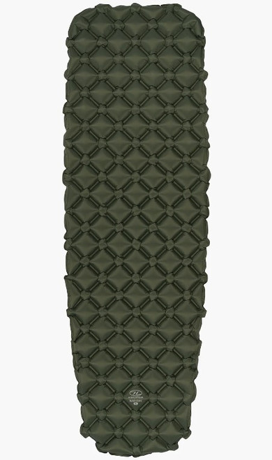 Highlander Nap-Pak XL sleeping mat. Ultra lightweight, inflatable sleeping mat.