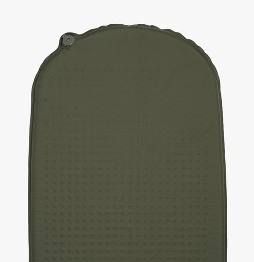 Highlander Kip Self Inflate Mat, lightweight and easy to inflate. Rolls and packs into a stuff sack which is included.