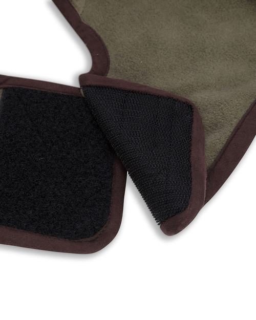 Hoggs of Fife Stenton Fleece Dog Coat in lovat