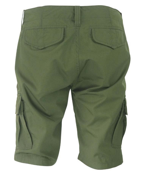 Kombat UK Recon Shorts, men's cargo shorts in Olive Green.