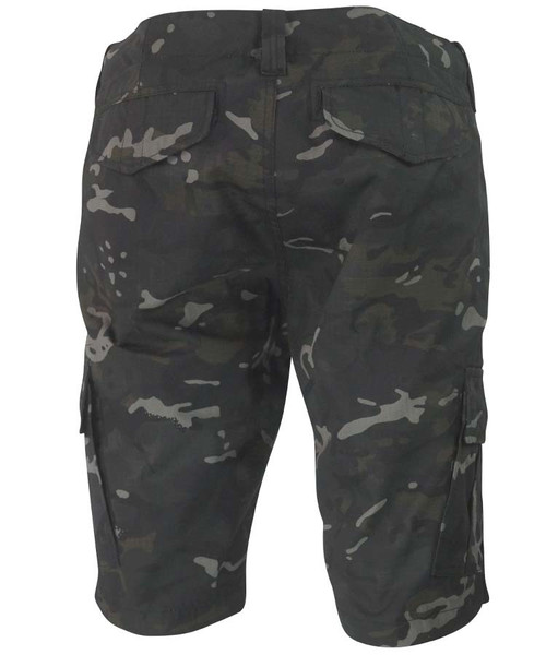 Kombat UK Recon Shorts, men's cargo shorts in black