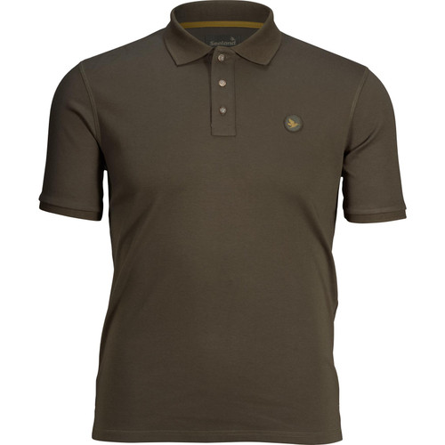 Seeland Men's Skeet polo t-shirt, soft cotton blend and featuring the Seeland logo.