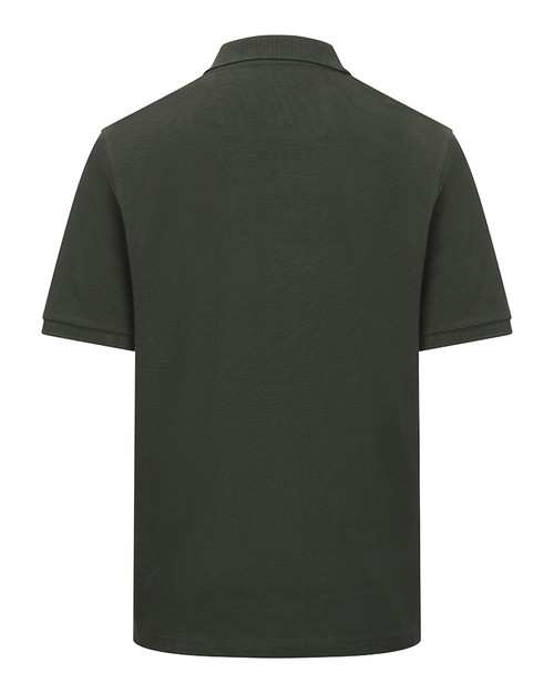 Hoggs Of Fife Newton Pique polo top in Forest, 100% cotton.