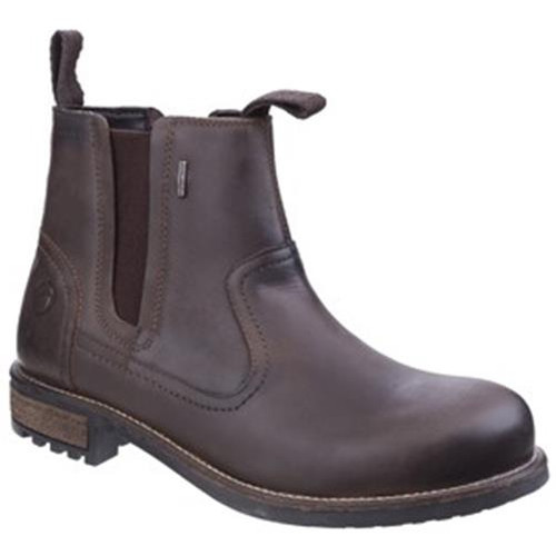 Cotswold Men's Worcester dealer boots in Brown leather, breathable and waterproof membrane