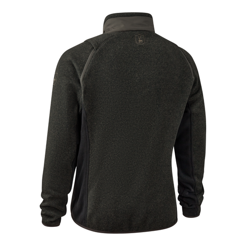 Deerhunter Moor Zip-Off Jacket in green, men's quilted country jacket with removeable sleeves to create a waistcoat