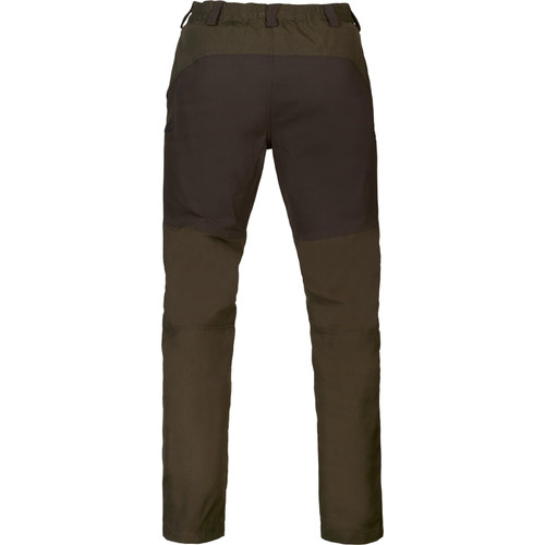Harkila Fjell Trousers in Willow Green/Shadow Brown, men's lightweight shooting trousers
