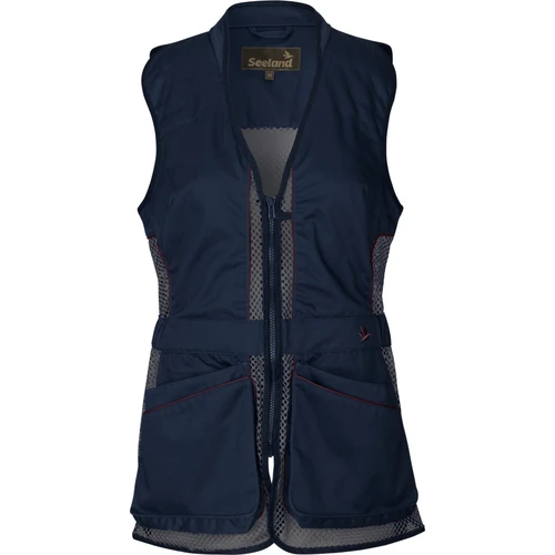 Seeland Lady Skeet 2 Waistcoat in Classic Blue, women's shooting vest