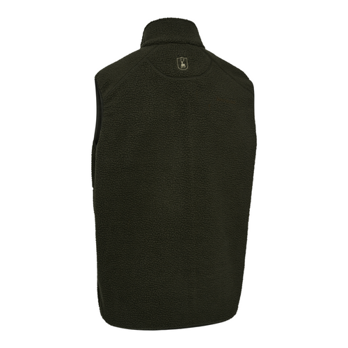 Deerhunter Atlas Fleece Waistcoat in green, men's country fleece gilet