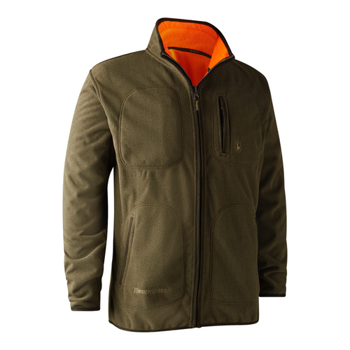 Deerhunter Gamekeeper Bonded Fleece Jacket, reversible.