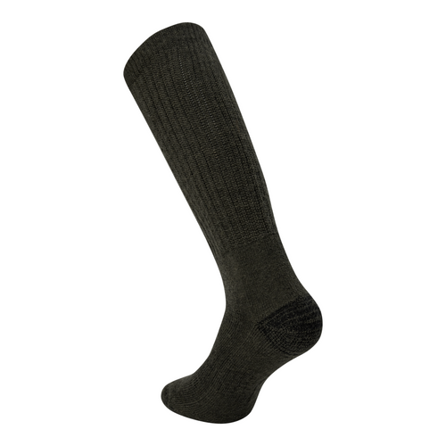 Deerhunter wool and silk socks in green