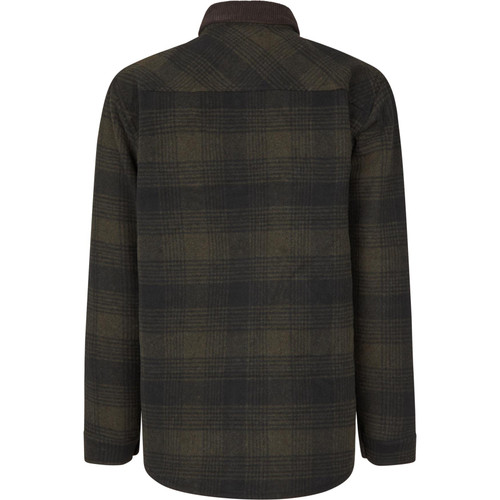 Seeland men's Canada Yukon shirt in Pine Green check.