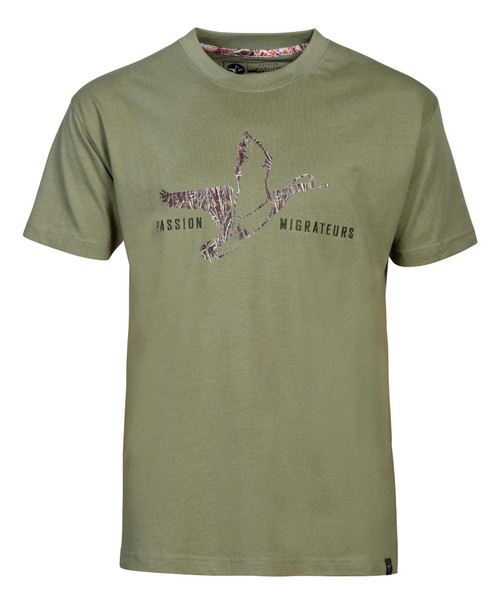 Percussion Passion Migrateurs T Shirt in green