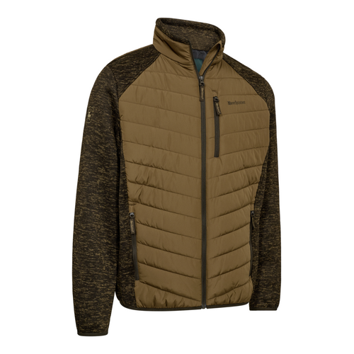 Deerhunter men's Moor Padded jacket in Butternut 347, lightly padded on the torso.
