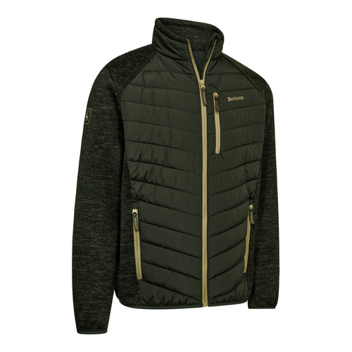Deerhunter men's Moor Padded jacket 5570 in Forest Ember 367, lightly padded on the torso.