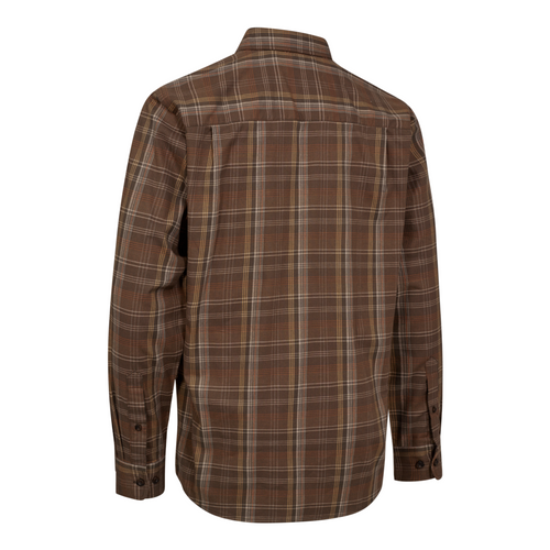 Deerhunter men's Ashton long sleeved shirt in Green Check.