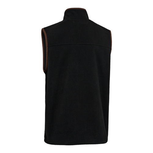 Deerhunter Cumbria Fleece Waistcoat in grey, men's country fleece gilet