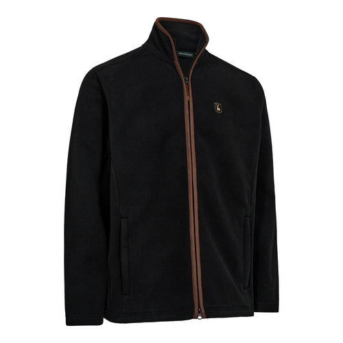 Deerhunter Cumbria Fleece Jacket in Anthracite Grey, men's country fleece jacket