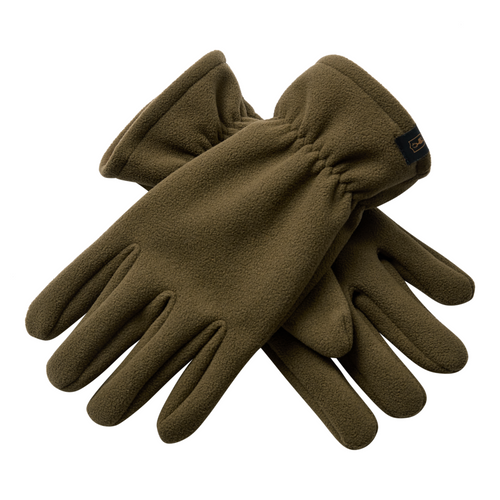 Deerhunter Fleece Gloves in Tarmac Green.