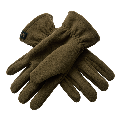 Deerhunter Fleece Gloves in Tarmac Green.
