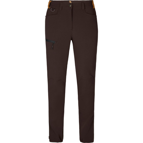 Seeland ladies Dog Active trousers in Dark brown.