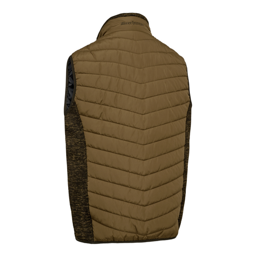 Deerhunter men's Moor padded waistcoat 4570 in Butternut 347.